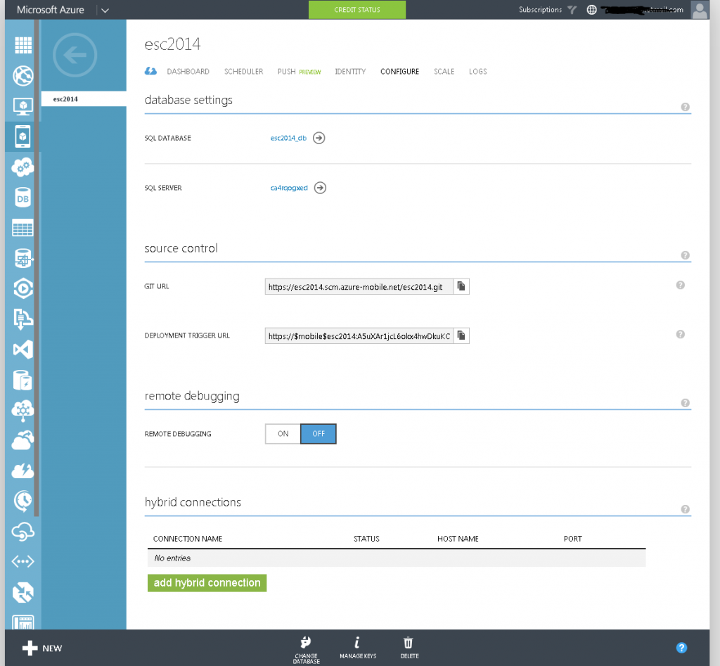 mobileservice_configuration